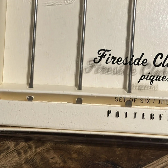 💥NWT Pottery Barn PB VTG 2002 Fireside Club Picks Set of 6 in Box Cocktail Party - Picture 5 of 8